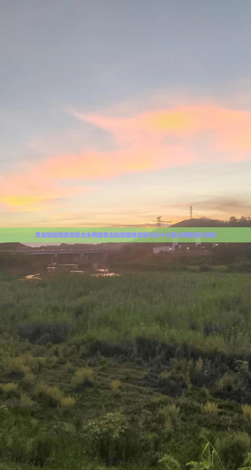 恩施到新疆旅游景点全网推荐去的新疆旅游旅行社十大景点看看旅行攻略