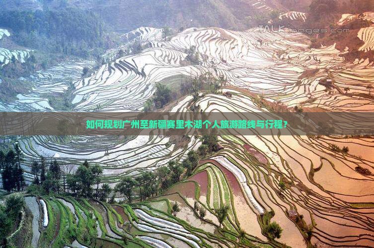 如何规划广州至新疆赛里木湖个人旅游路线与行程？