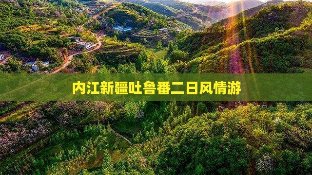 内江新疆吐鲁番二日风情游