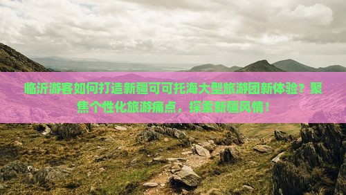 临沂游客如何打造新疆可可托海大型旅游团新体验？聚焦个性化旅游痛点，探索新疆风情！