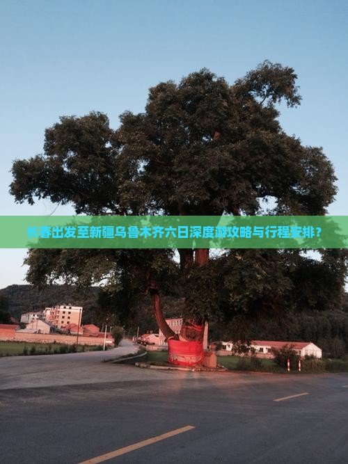长春出发至新疆乌鲁木齐六日深度游攻略与行程安排？